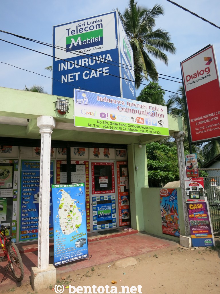 Internet Cafe und SIM Karten Shop