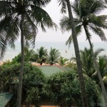 Warahena Beach Hotel Sicht aus Meer